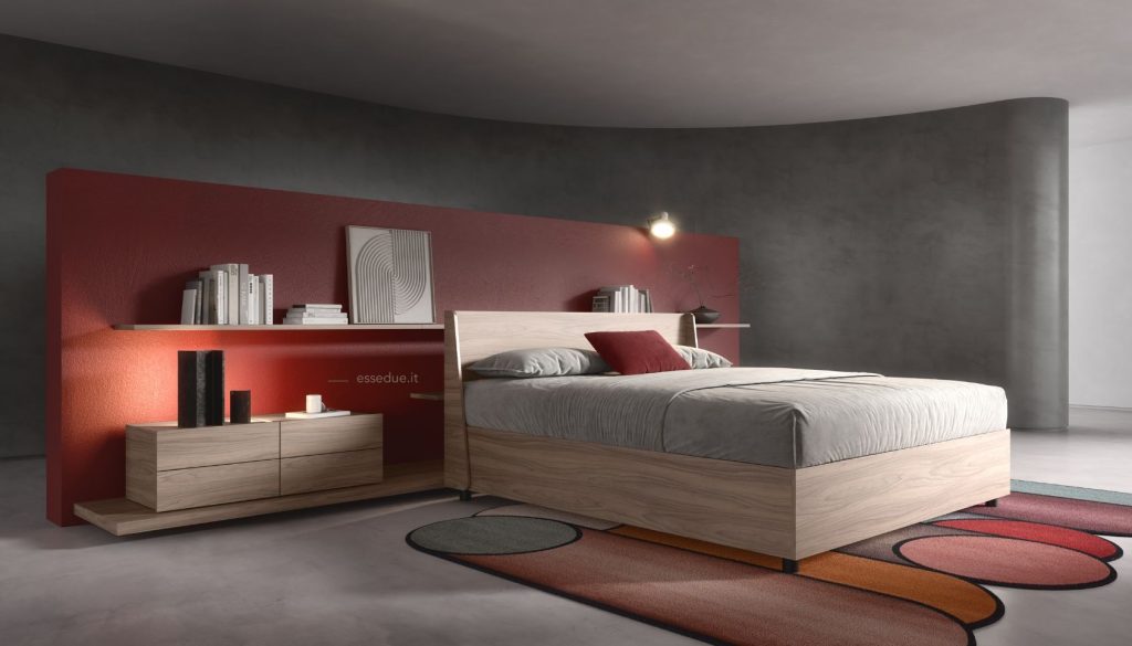 letti in legno,laminato,letti imbottiti,vendita a bologna da Orion Srl